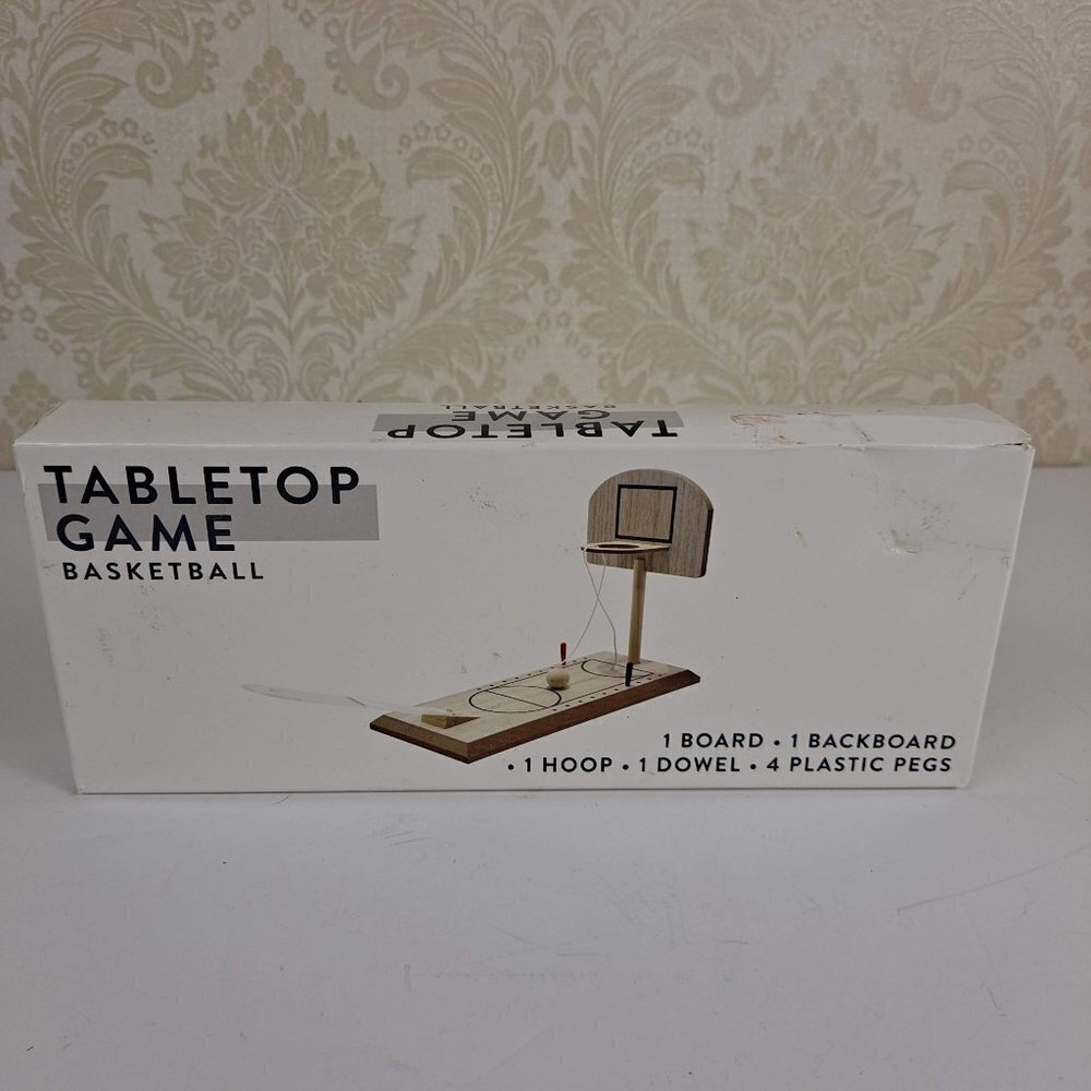 Tabletop Basketball Game Home Office Gift NWT